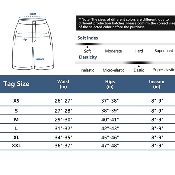 New Little Donkey Andy Women’s Waterproof, UV Protection, Stretch shorts - Large - Picture 3 of 10